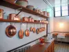Nissim-de-Camondo museum - Kitchen of the Camondo mansion
