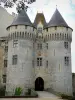 Nogent-le-Rotrou - Saint-Jean castle flanked with two round towers
