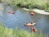 Paisajes de Alto Loira - Gargantas de Allier: piragüismo en el río Allier