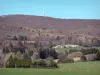 Paisajes de Aude - Cerro Negro: Vista del pico de Nore y el transmisor de televisión