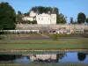 Paisajes de la Gironda - Vino de Burdeos : Château Lafite Rothschild bodega en Pauillac, en el Médoc