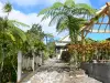 Paisajes de Guadalupe - Banana House, en la localidad de Tres Ríos, en la isla de Basse - Terre