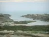 Paisajes del litoral de Loira Atlántico - Las rocas, arena y mar (Océano Atlántico)