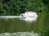 Paisajes de Sarthe - Valle de Sarthe: navegar en barco por el río Sarthe