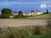 Paisajes del Vienne - Los campos, los árboles y de granja