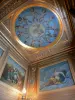 Palace of Fontainebleau - Interior of  the Palace of Fontainebleau: paintings of the Plates Gallery