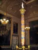 Palace of Versailles - Inside of the castle: column of the Coronation room