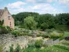 Parcé-sur-Sarthe - Casa y jardín con vistas al río Sarthe (Sarthe valle)