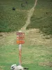 Parque Natural Regional de los Pirineos de Ariège - Grupo del Puerto de Coronel (1250 m) y la ruta de senderismo llena de vegetación en Couserans superior