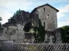 Périgueux - Norman y puerta de la casa románica