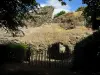 Périgueux - Los restos mortales (ruinas) del anfiteatro (Arena)