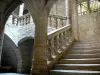 Pézenas - Escalera del hotel de Lacoste