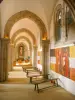 La Pierre-qui-Vire abbey - Interior of the abbey church