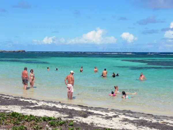 La plage de l'anse Michel - Guide Tourisme & Vacances