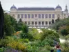 Plants garden - Facade of the Evolution Grand Gallery and French formal flowerbeds