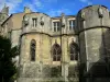 Poitiers - The palais de justice (law courts, former palace of the counts of Poitou and the dukes of Aquitaine): Maubergeon tower (keep flanked by towers)