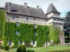Pompadour castle - Château de Pompadour and gardens