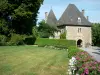 Pompadour castle - Flower gardens