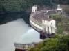 Presa de Éguzon - Presa y embalse de agua (lago o lago Chambon Éguzon)