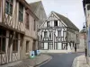 Provins - Timber-framed houses of the upper town