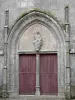 Provins - Portal de la colegiata de la iglesia de San Quiriace