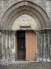Provins - Portal del antiguo Hotel Dieu (antiguo palacio de la condesa de Blois y de Champaña)