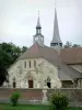 Puellemontier - Notre-Dame-en-sa-Nativité church; in the Pays du Der area