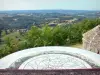 Puy d'Yssandon - Uitzicht vanuit het gezichtspunt