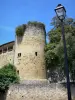 La Réole - Tower of the Quat'Sos castle