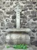 Riom-ès-Montagnes - Cross of the church