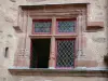 Rodez - Mullioned window of the Benoît house