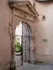 Rodez - Portal of the old France mansion - Foyer Sainte-Thérèse