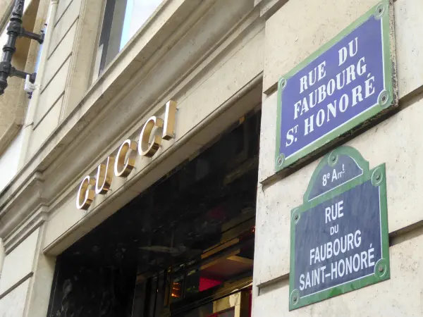 Rue du Faubourg Saint-Honoré • Paris je t'aime - Tourist office