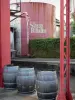 Rum Saga museum - Fermentation tanks and barrels