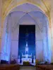 Saint-Amant-de-Boixe abbey - Inside of the abbey church: chancel