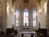 Saint-Bonnet-le-Château - Inside of the collegiate church: chancel