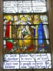 Saint-Florentin - Inside the Saint-Florentin church: stained glass window