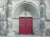 Saint-Flour - Portal de la catedral de San Pedro