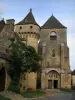 Saint-Geniès - Castillo y la iglesia
