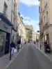 Saint-Germain-en-Laye - Street lined with shops