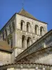 Saint-Jouin-de-Marnes abbey - Poitevin Romanesque church: square tower