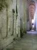 Saint-Jouin-de-Marnes abbey - Inside the Romanesque church: collateral