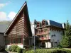 Saint-Lary-Soulan - Spa and resort: thermal baths (Thermes) ; in the Aure valley