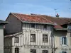 Saint-Léonard-de-Noblat - Casas de la ciudad medieval (ciudad vieja)