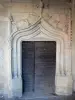 Saint-Macaire - Gothic door 