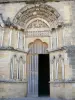 Saint-Macaire - Portal of the Saint-Sauveur-et-Saint-Martin church 