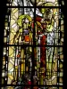 Saint-Malo - Dentro de la Catedral de San Vicente: vidrieras