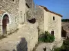 Saint-Montan - Stone houses in the restored medieval village