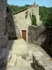 Saint-Montan - Stone house of the medieval village