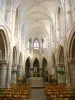 Saint-Père church - Inside the Notre-Dame church: nave and choir